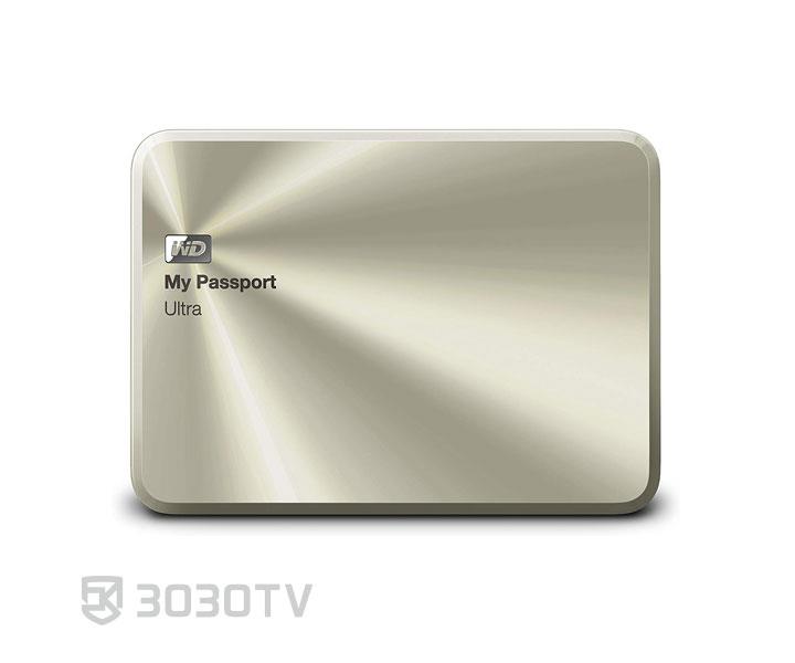 هارددیسک اکسترنال HDD ظرفیت 2 ترابایت WD My Passport Ultra Metal مدل BEZW0020B